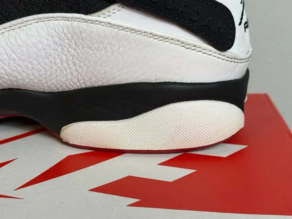 Nike Air Jordan 6 Rings Black White Gym Red Sneakers